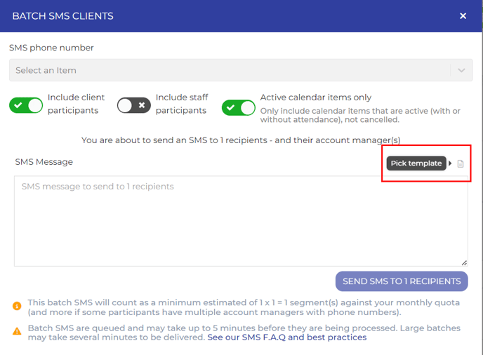 batch sms temp